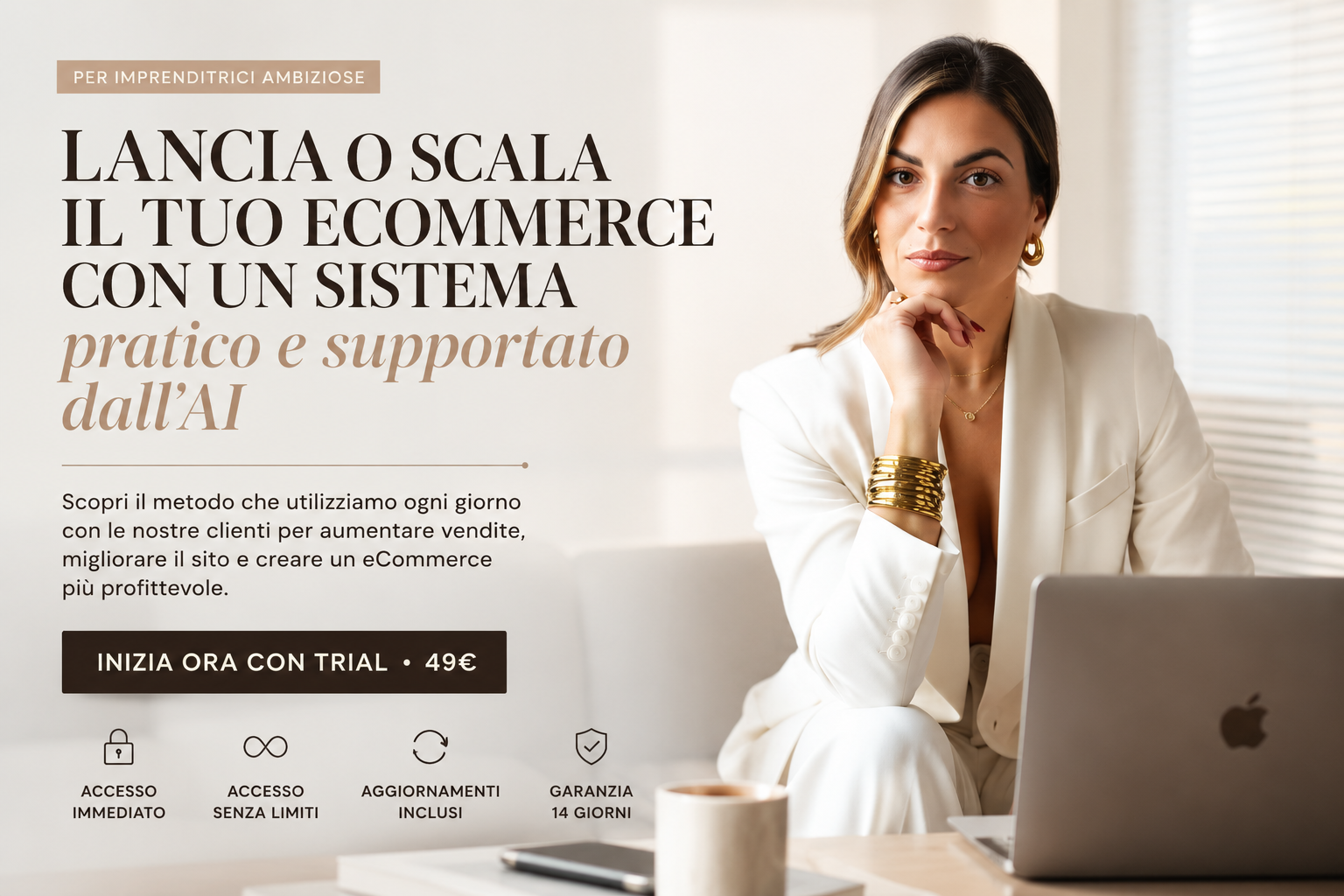 Fondatrice di Trial — imprenditrice digitale